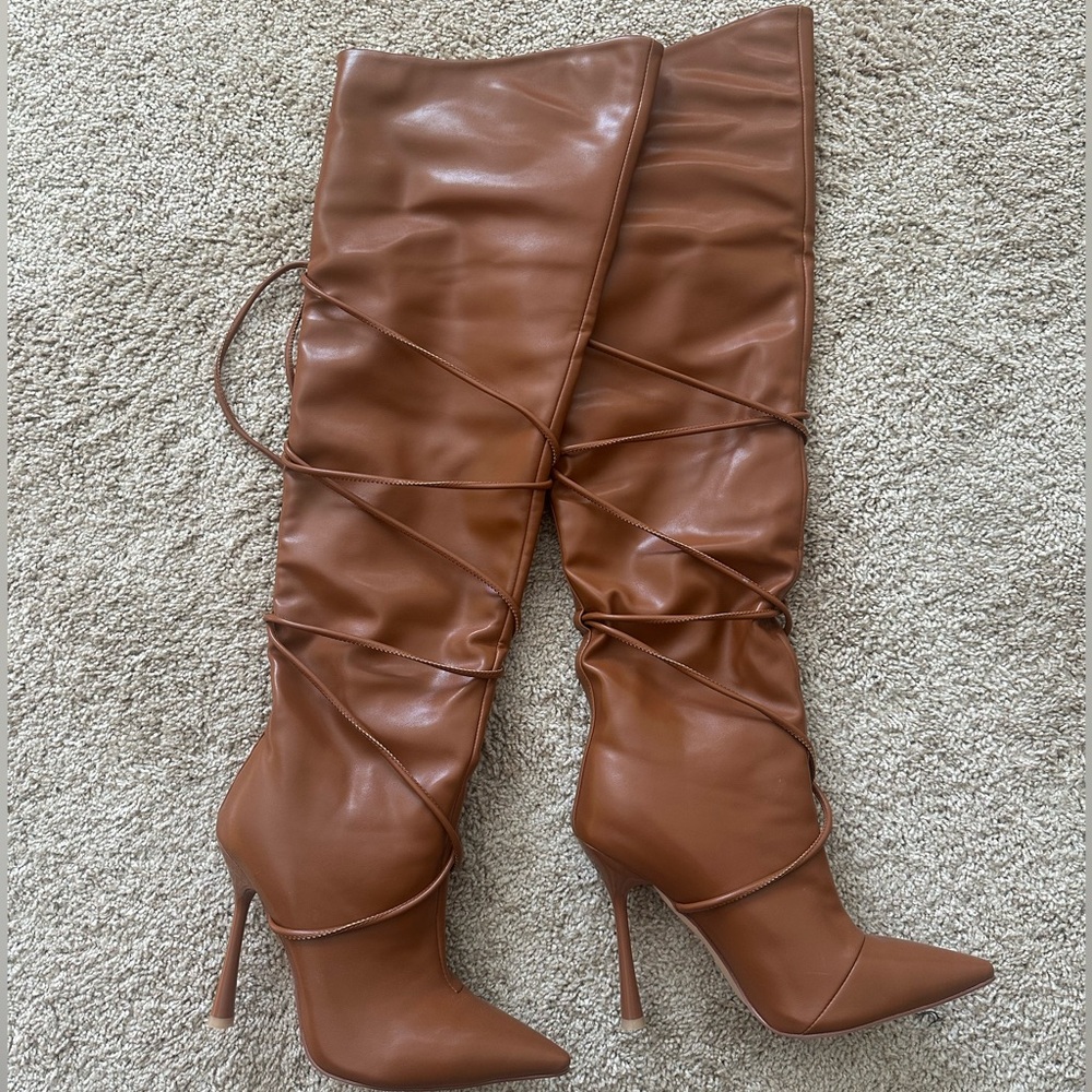 thigh high boots